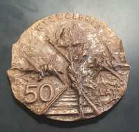 Medal 50 lat wyzwolenia Maximilian Kolbe Werk