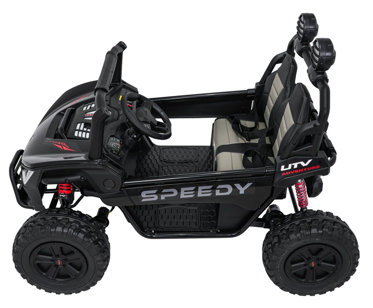 Auto na akumulator Pojazd Buggy SPEEDY 4x4 Czarny 4x200W