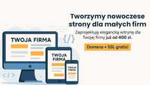 Strona internetowa – od 400 zł – bez WordPress