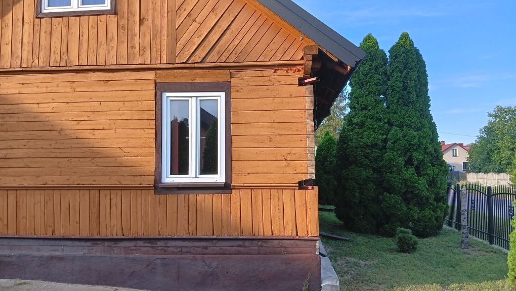 Sprzedam okna dwuskrzydłowe otwierane ze słupkiem
