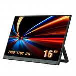 Anmte 16" портативний монітор IPS HDR для ноутбука, ПК і смартфона