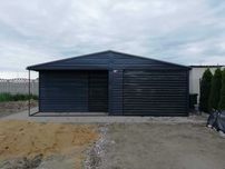 garaż blaszany 7x6,6x6,4x6,6x5 dwuspad, blaszaki, hale