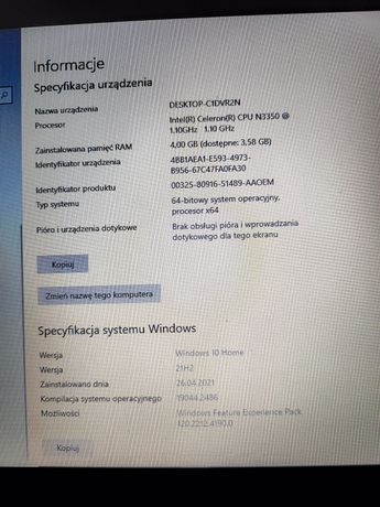 Laptop Lenovo V110-15IAP