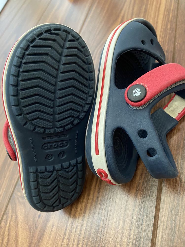 Sandały Crocs c7 plus trampki
