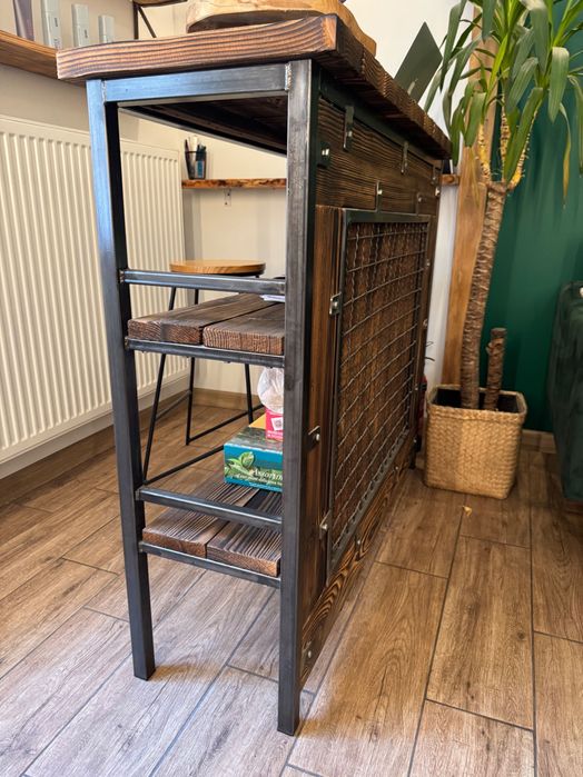Lada recepcyjna LHT 120x40 cm Recepcja SAMBOR Loft
