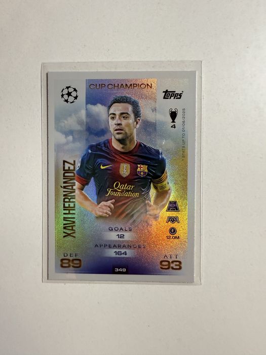 xavi karta kolekcjonerska