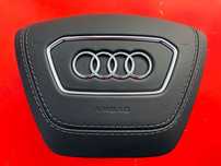 AUDI E-TRON A6 S6 RS6 C8 A7 4K A8 4N D5 Q7 4M LIFT Q8 4M8 PODUSZKA KIEROWCY SKÓRA NOWA oryginalna OKAZJA !!!
