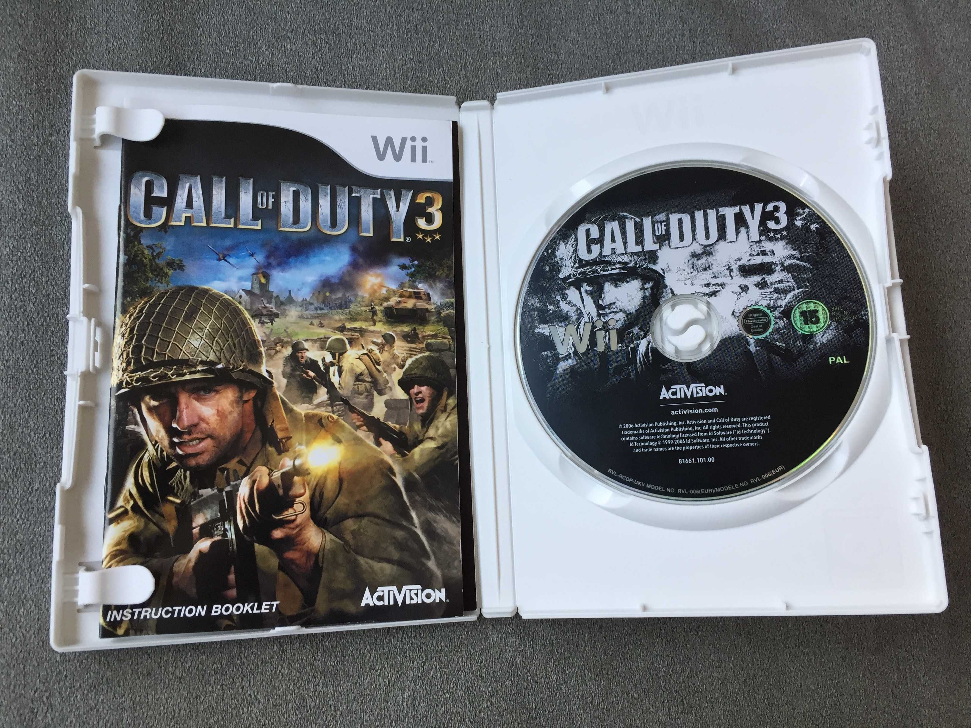 Call of Duty 3 - Wii (em bom estado)