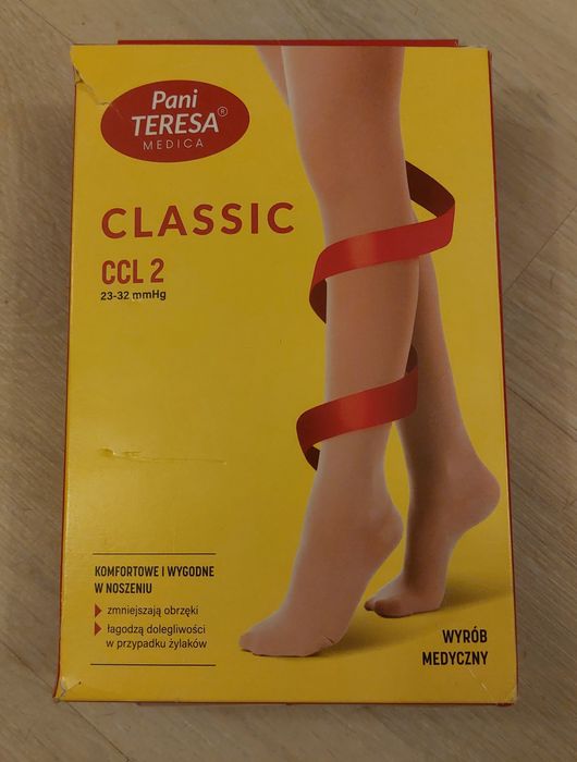 Pończochy uciskowe CCL 2 Pani Teresa S