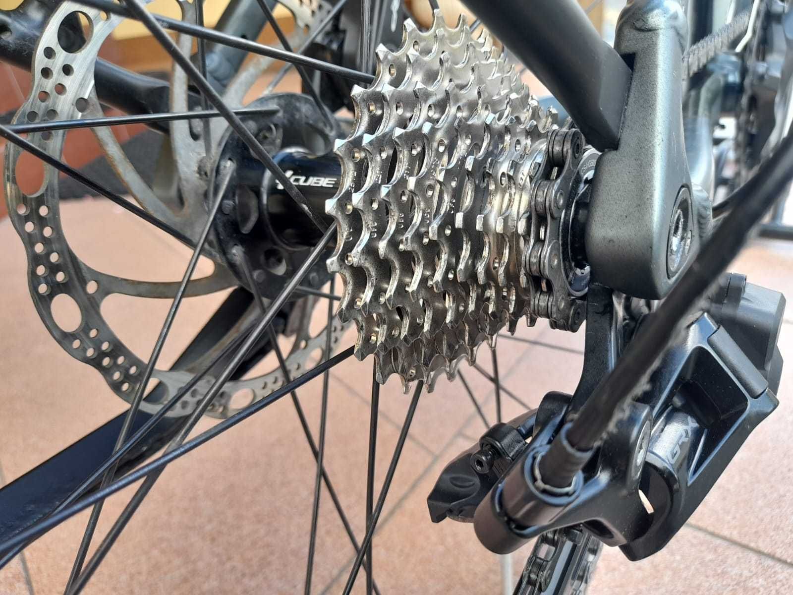 Rower Gravel CUBE Nuroad Pro GRX 2x10 r.S/53cm TARCZE 2022