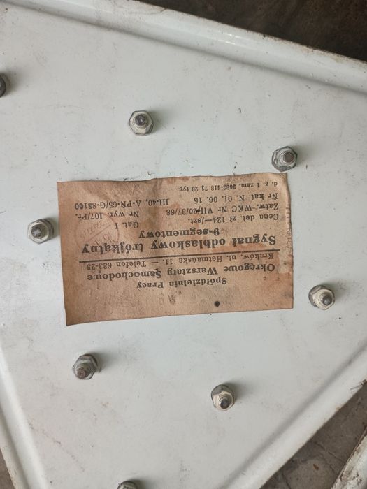 Odblaski  tylne do ciągnika, przyczepy