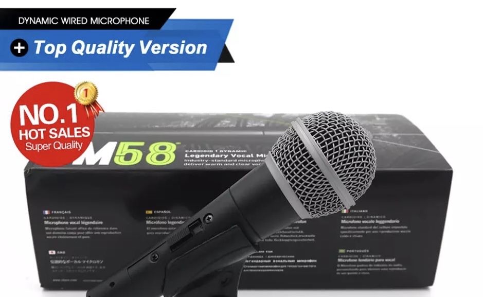 Микрофон Shure sm58 S