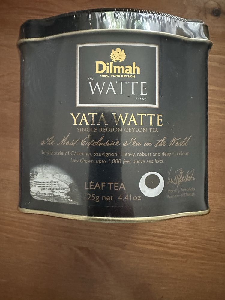 Dilmah Yata Watte, czarna, liściasta, 125g puszka
