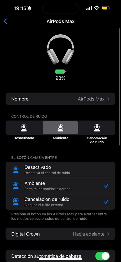 AirPods Max Ligthining