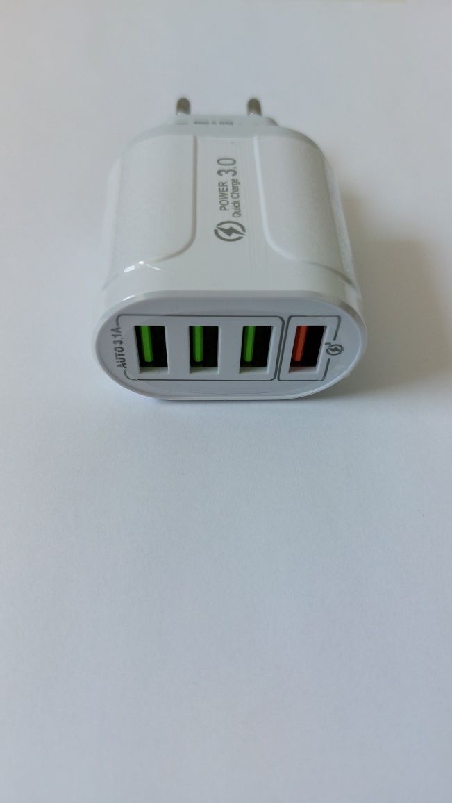 Ładowarka do telefonu Kostka NOWA 48W 4 porty USB