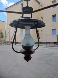 Lampa zyrandol imitacja starej lampy naftowej