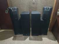 Colunas de som vintage
