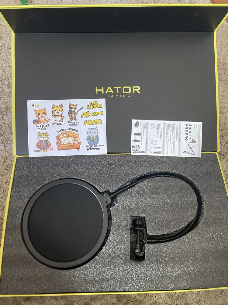 Мікрофон HATOR Signify RGB Pro