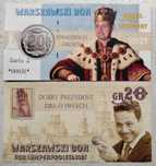 Warszawski Bon na 20 groszy 2021 Rafał Trzaskowski