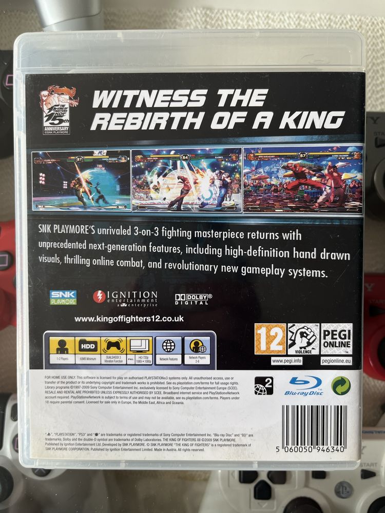 The King Of Fighters XII PS3 gra PlayStation 3
