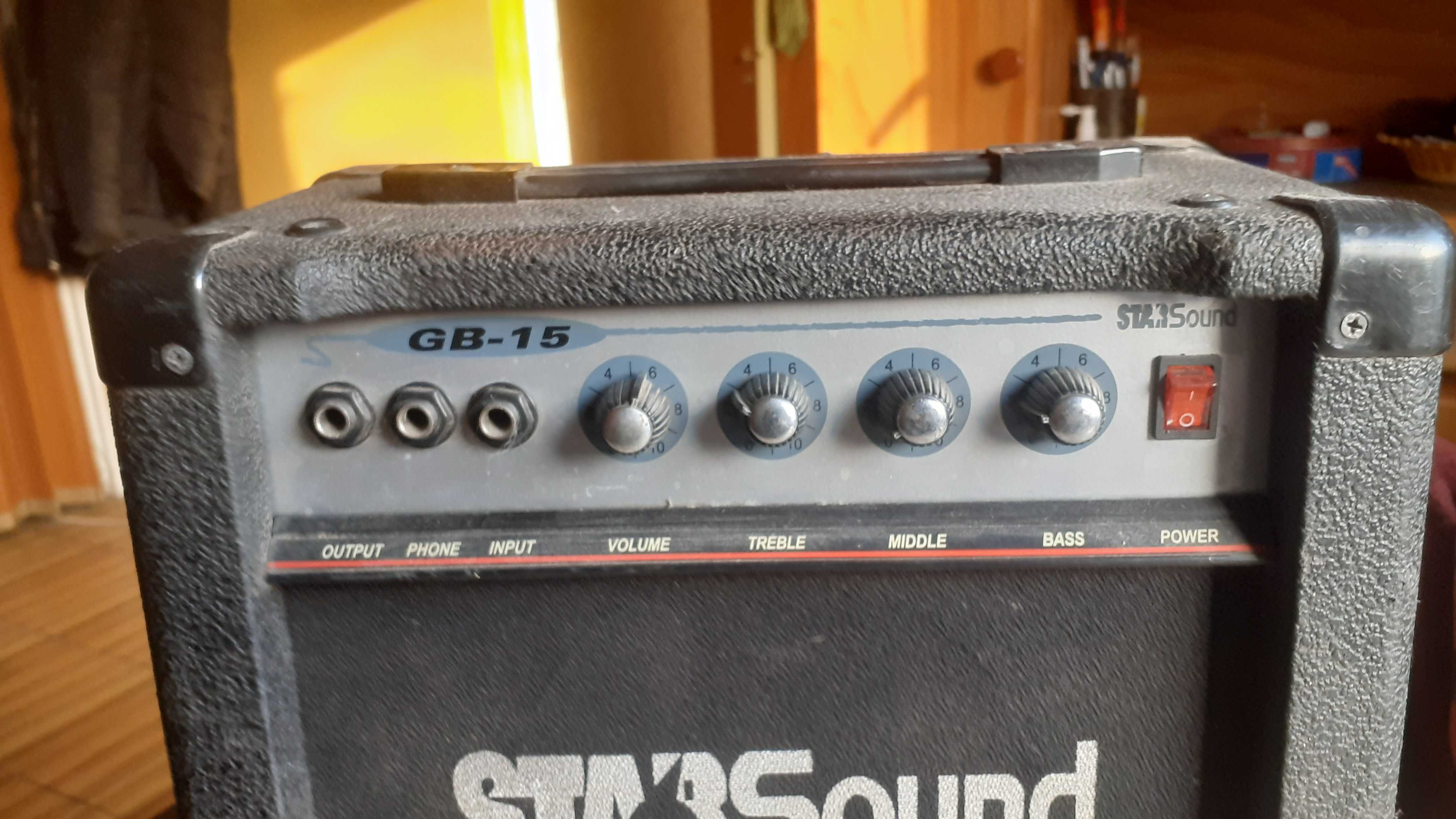 Wzmacniacz gitarowy GB 15 StarSound czyli 15 Wat
