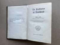 Die Prostitution in Deutschland Robert Hessen 1910 r.