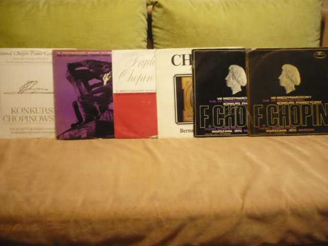 Kolekcja zadbanych winyli z muzyką F.Chopina.Super Cena. 25 x LP