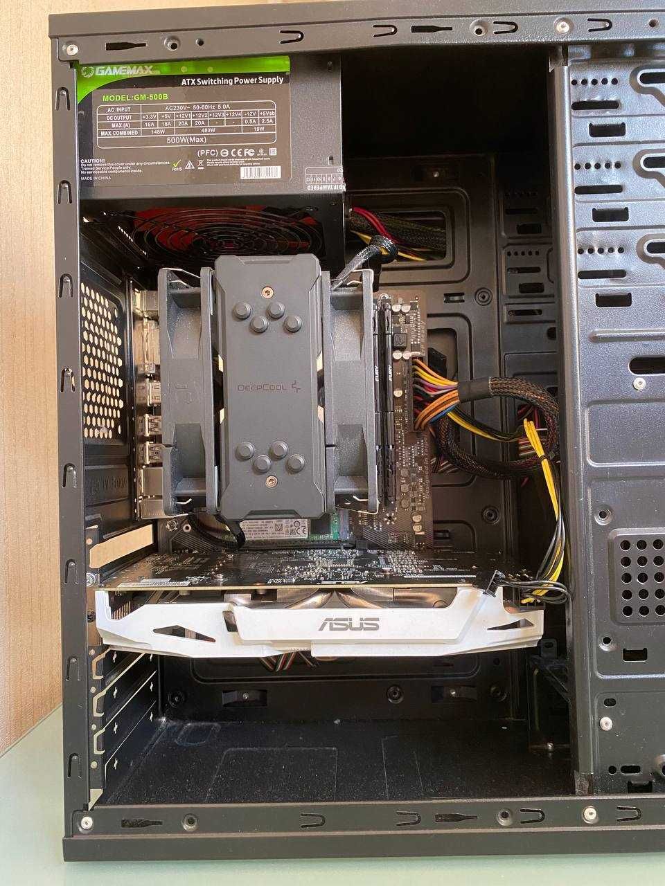 Компьютер AMD Ryzen 5 2600 / Asus GTX 1060 / 16 DDR4 / 128 SSD