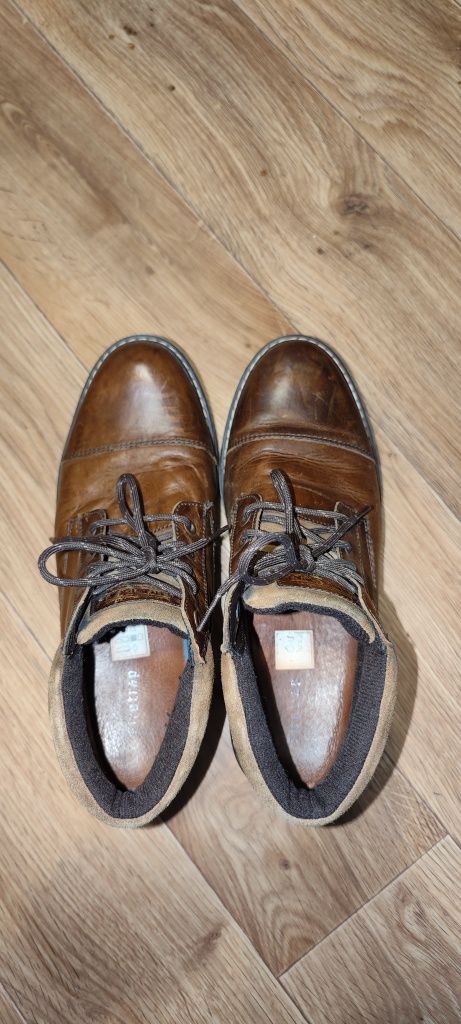 Мужские кожаные ботинки Firetrap  р.42,5