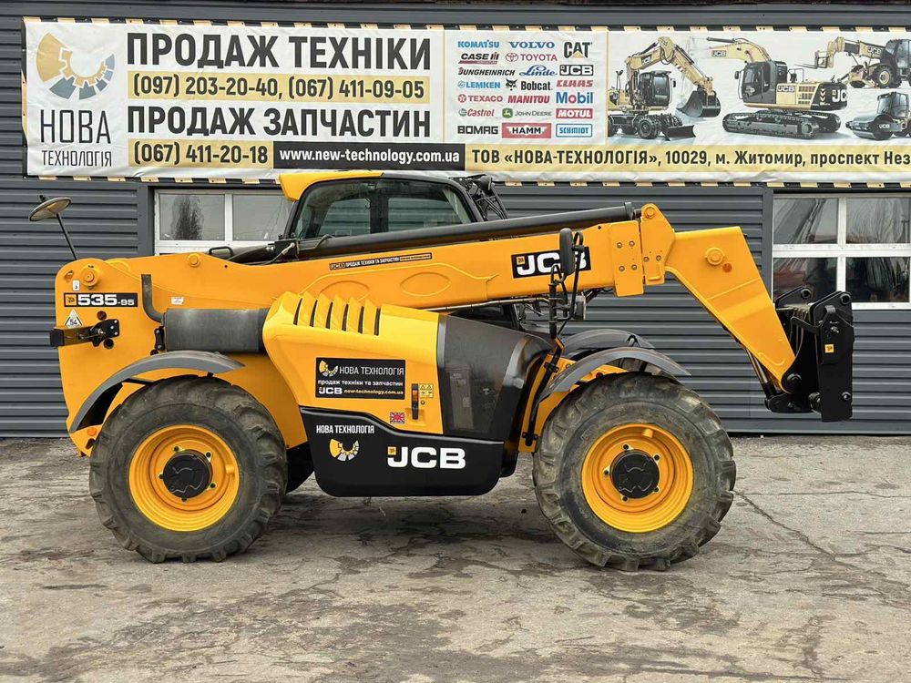 Телескопічний навантажувач(погрузчик)jcb 535-95