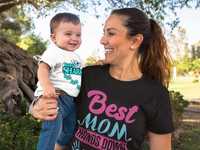 T-shirt 100% Algodão Best Mom