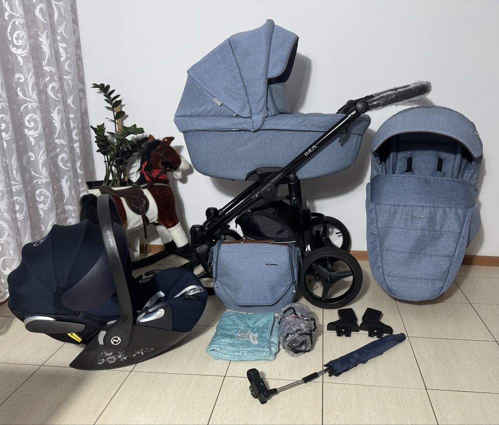 Bebetto Luca 3w1.Cybex i-size.Wysyłka.