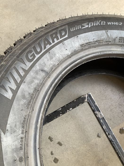 (4шт) нові 215/65R16 Nexen Winguard WinSpike WH62 (102T XL) шип зимові