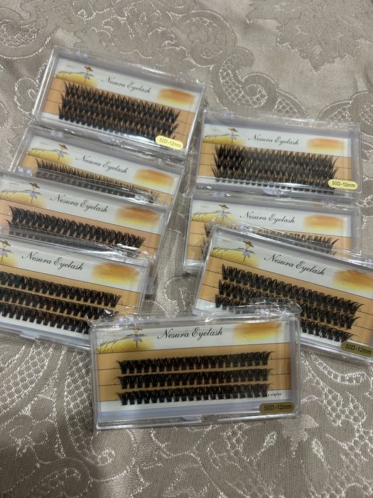 Вії (ресницы ) для самостійного нарощення, пучкові вії