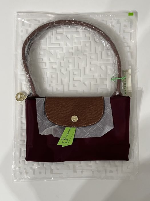 Longchamp Vermelho Vinho L