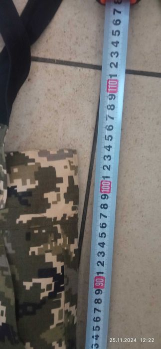 Теплі штани з підкладкою, піксель, ріп-стоп, Польща