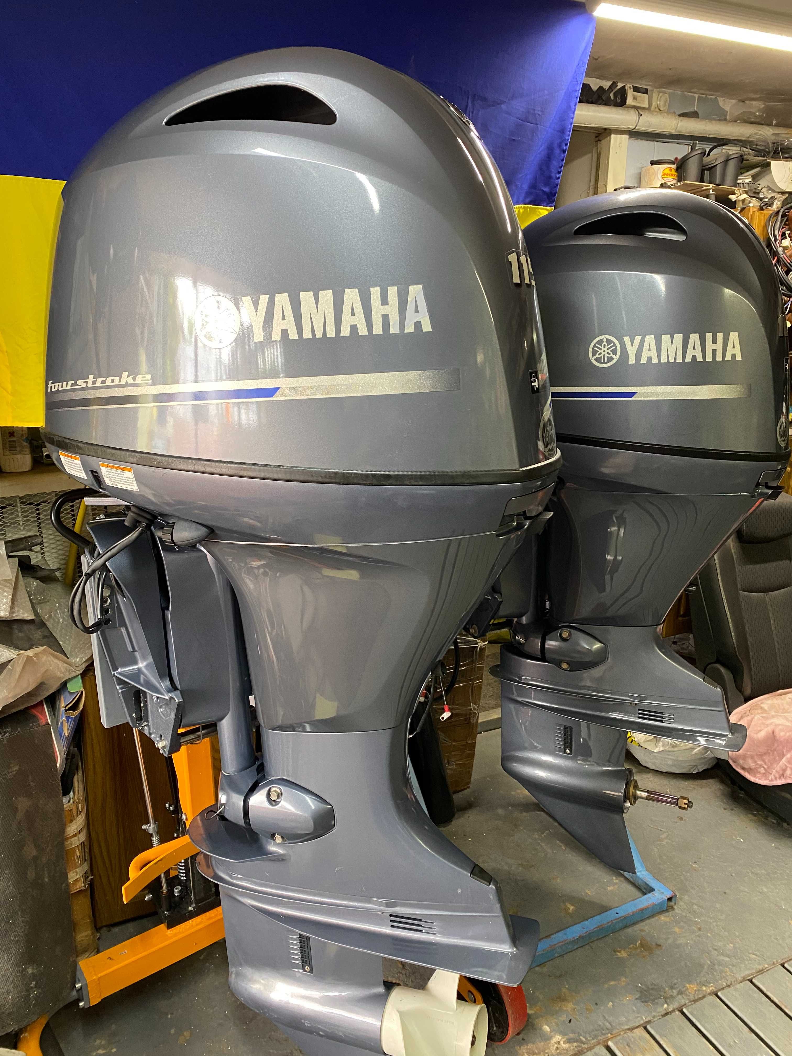 мотор лодочный YAMAHA F 115 i 2019 год как новый