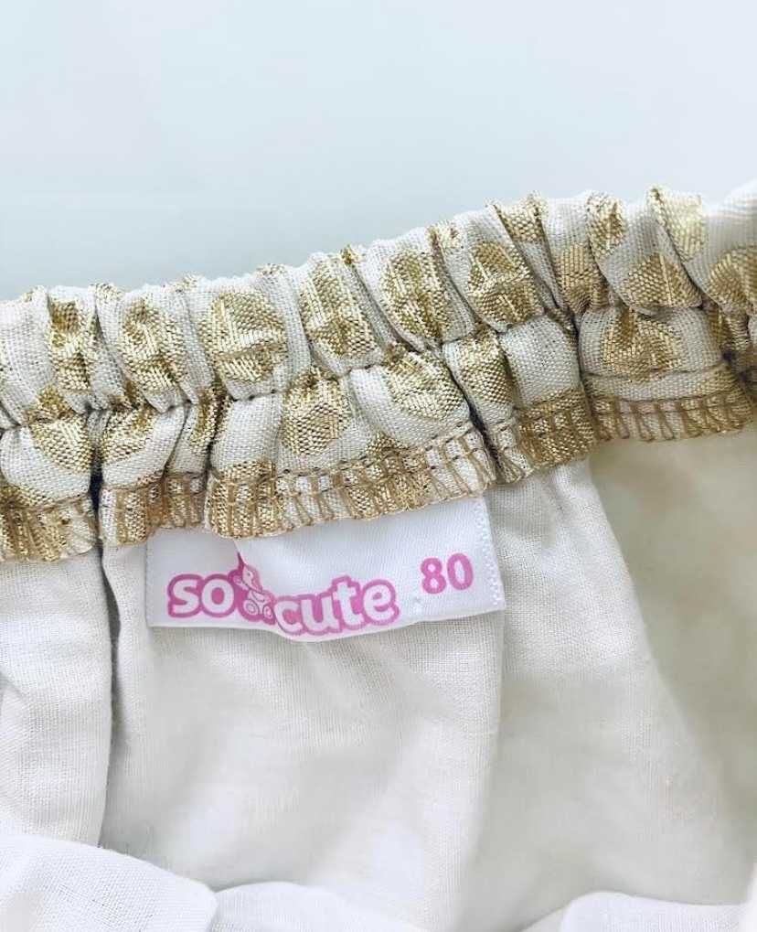 Zestaw/komplet dla dziewczynki spódniczka + bluzeczka (80)