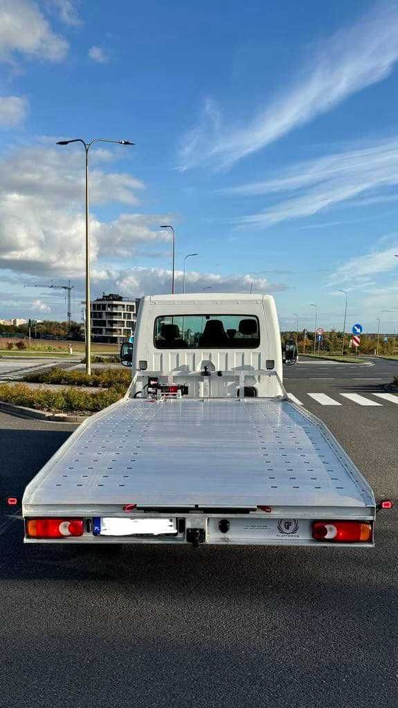 Wynajem Lawety Lubin Autolawety Renault Master Autolaweta laweta
