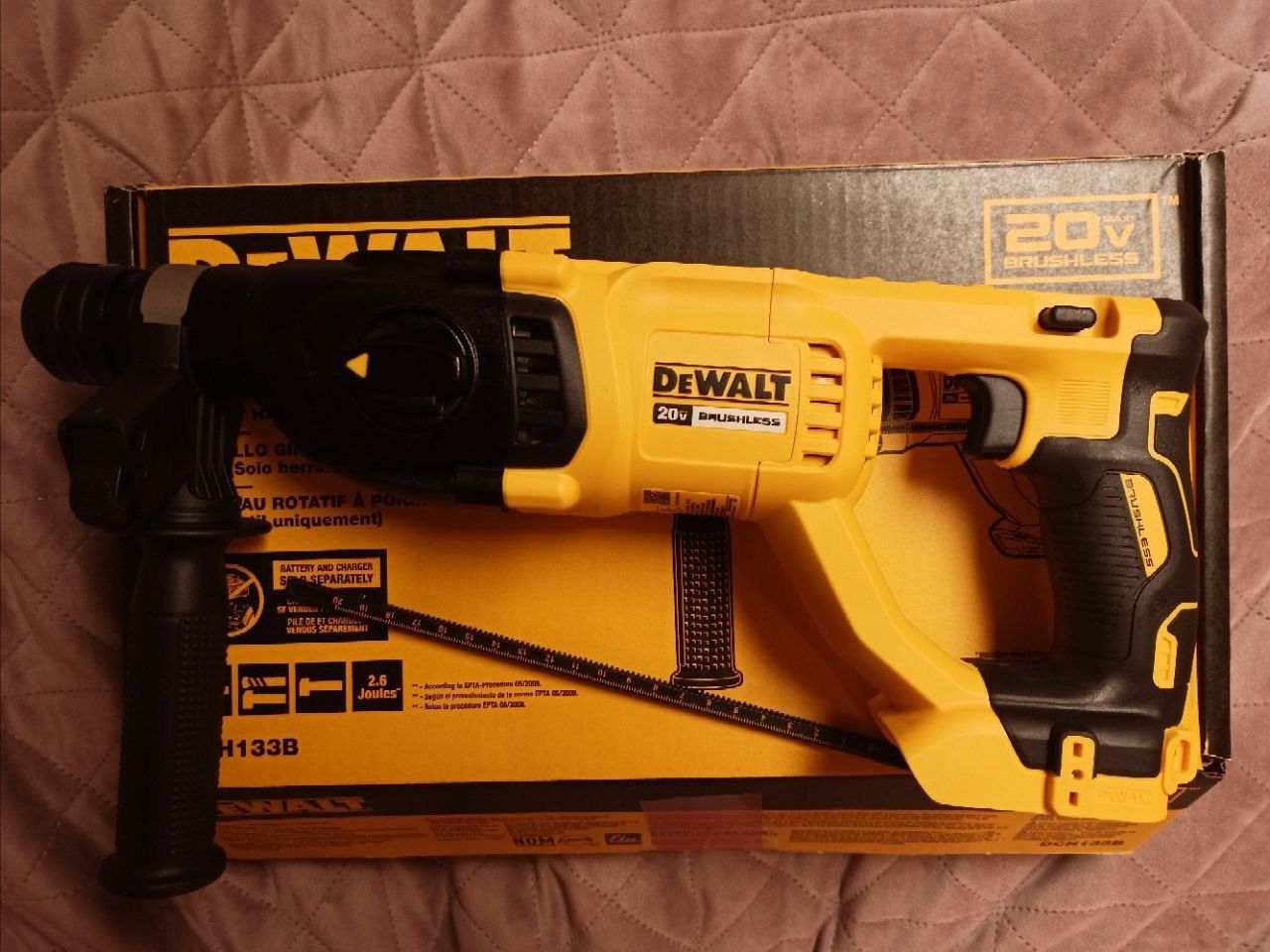 Перфоратор DEWALT DCH133 20V бесщеточный