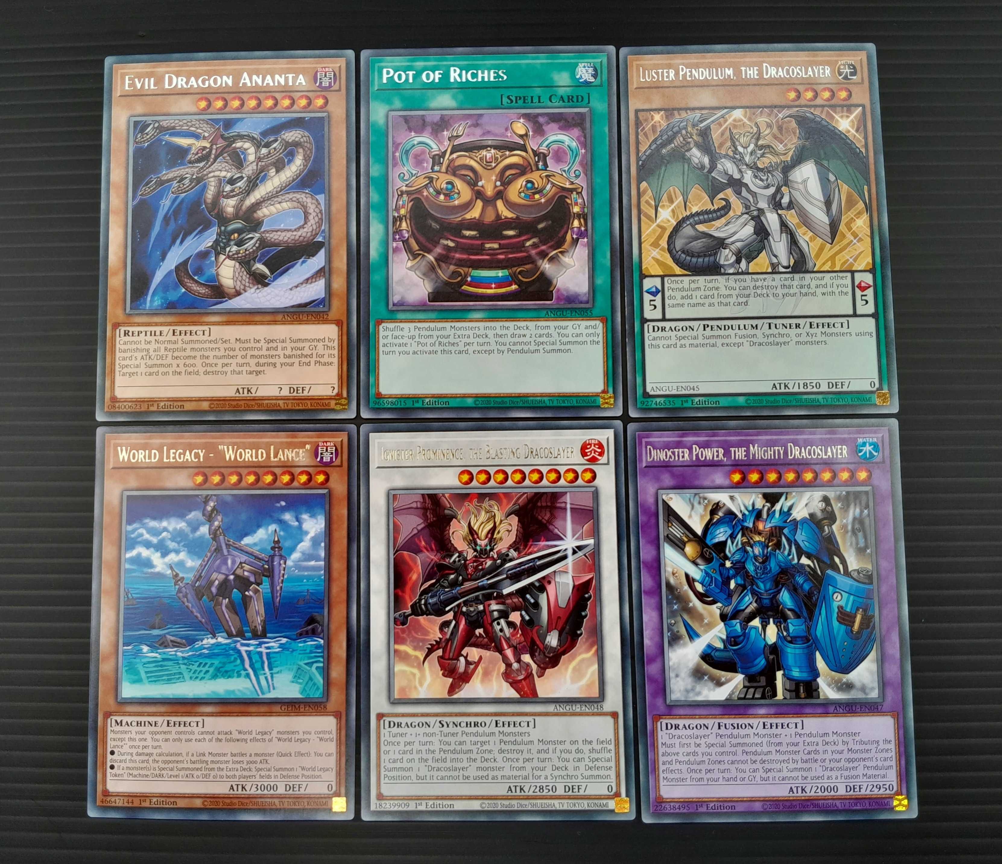 Cj. 46 Cartas Yu-Gi-Oh ORIGINAIS