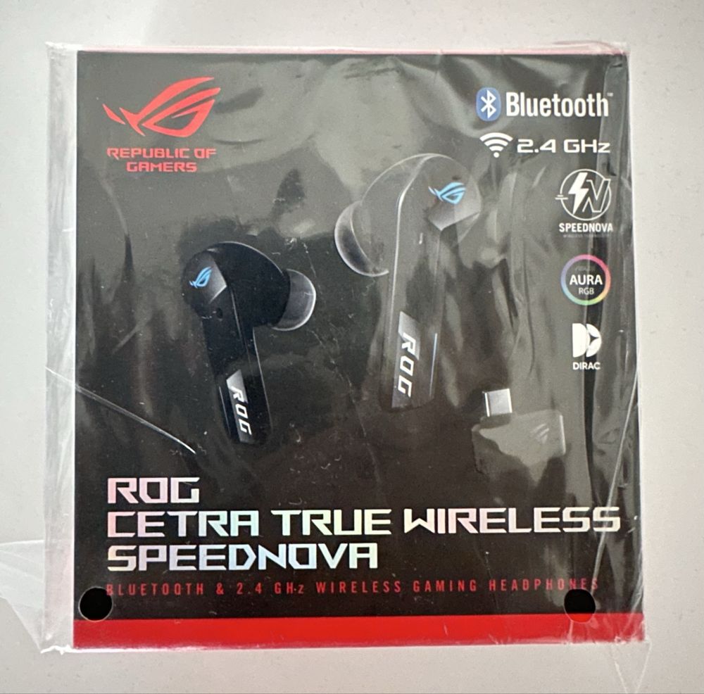 Навушники ROG Cetra True Wireless SpeedNova (Bluetooth)