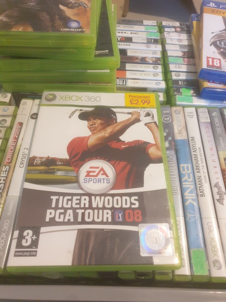 Tiger woods pga tour 08 golf xbox 360