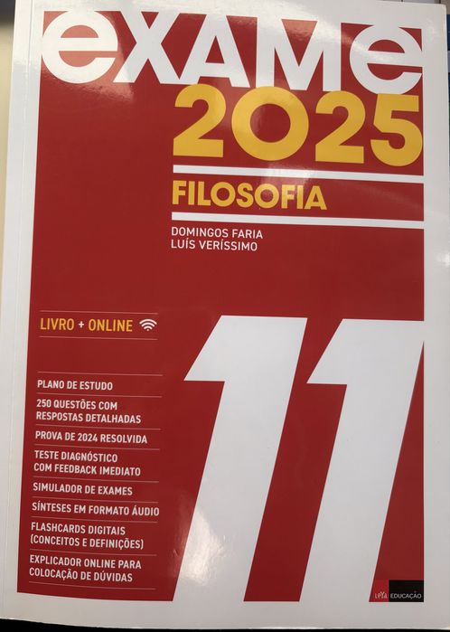 Livro de preparação para exame de filosofia 2025