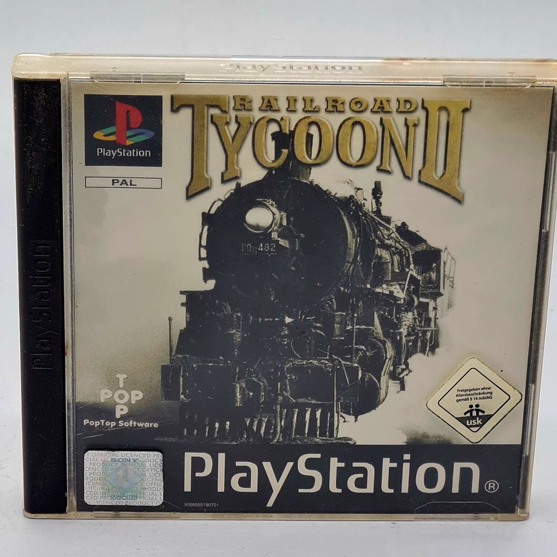 gra ps I railroad tycoon II 2000 ps1 playstation gry psx tycoon 2