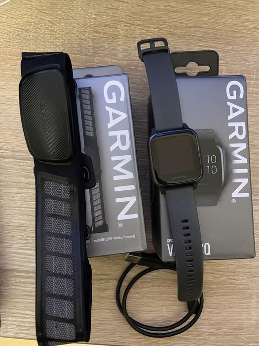 Garmin venu sq2 та нагрудний датчик пульсу