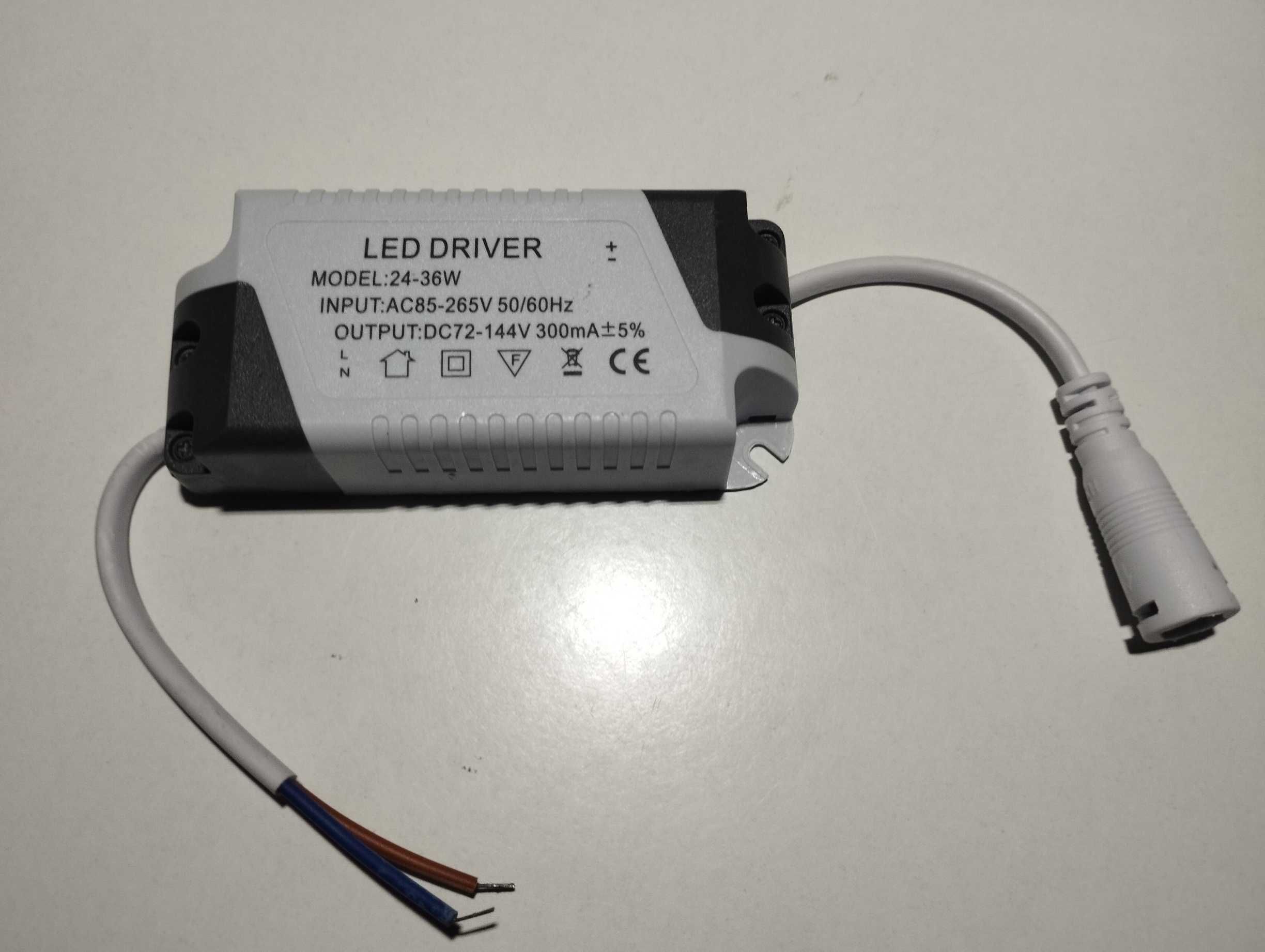 Transformador de iluminação Led, fonte de alimentação driver 18 24 36w