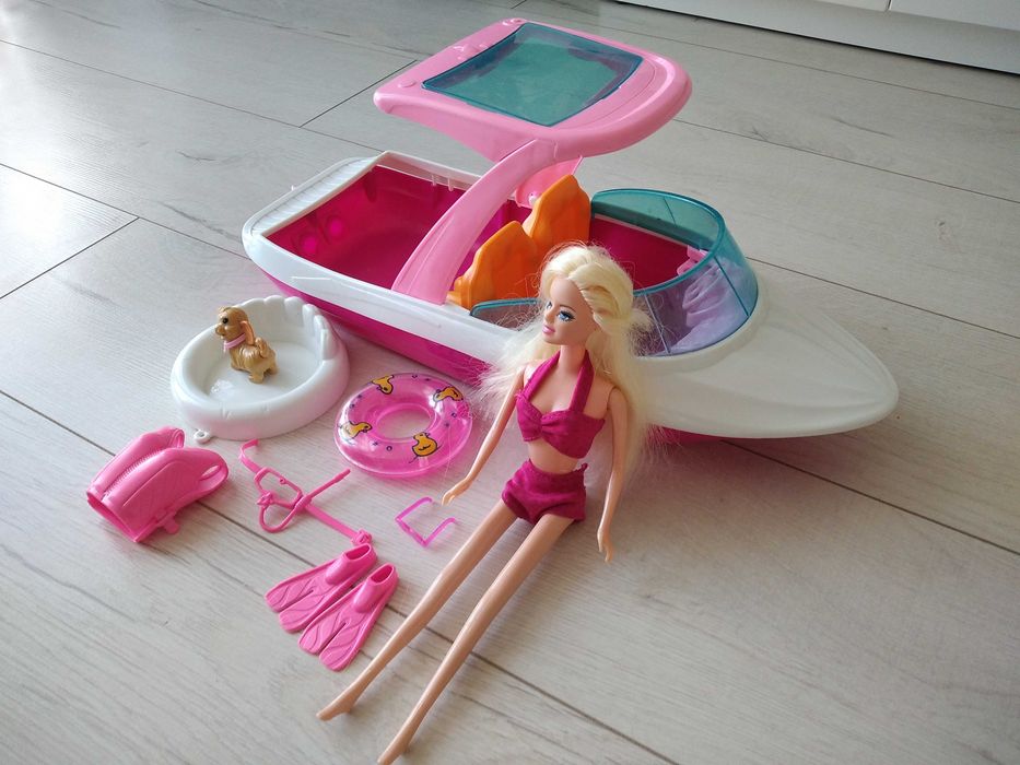 Wakacyjny Jacht Łódź Barbie