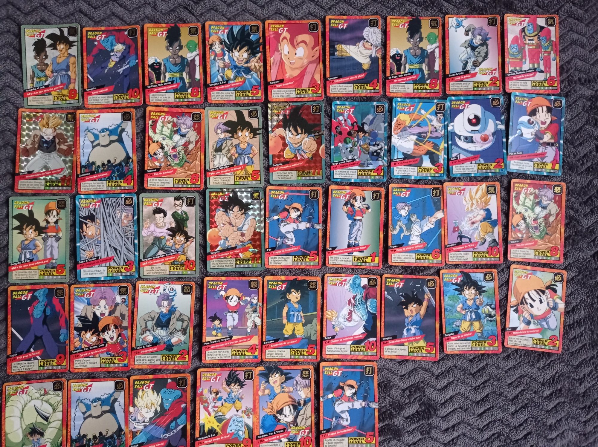 Karty kolekcjonerskie CARDDASS BANDAI Dragon Ball