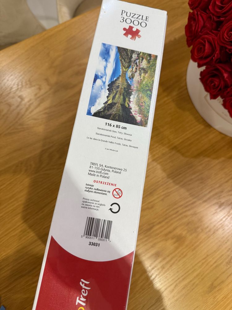 Puzzle Trefl 3000 elementów Staroleśniański Staw Tatry Slovakia